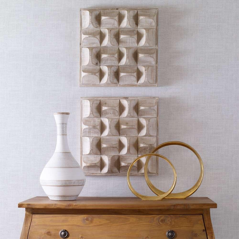 Uttermost - Pickford Wood Wall Decor, Natural - 04329 veiw 2
