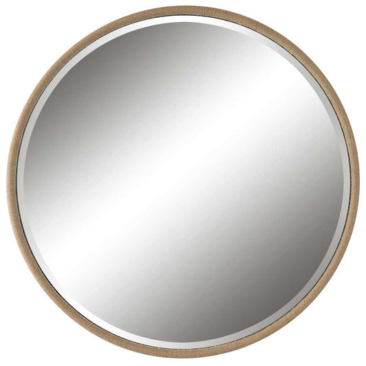 Uttermost - Ranchero Natural Rope Round Mirror - 09887 veiw 1