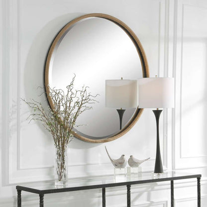 Uttermost - Ranchero Natural Rope Round Mirror - 09887 veiw 2