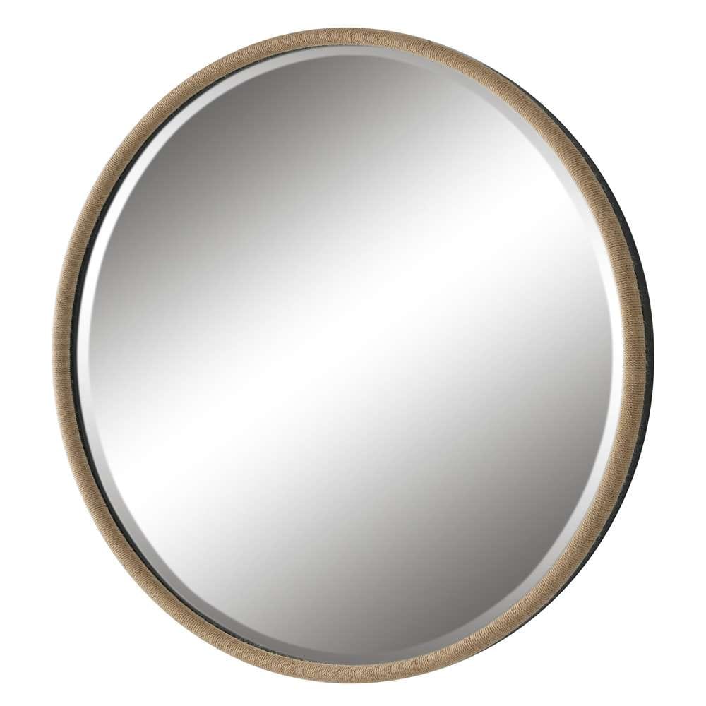 Uttermost - Ranchero Natural Rope Round Mirror - 09887 veiw 3
