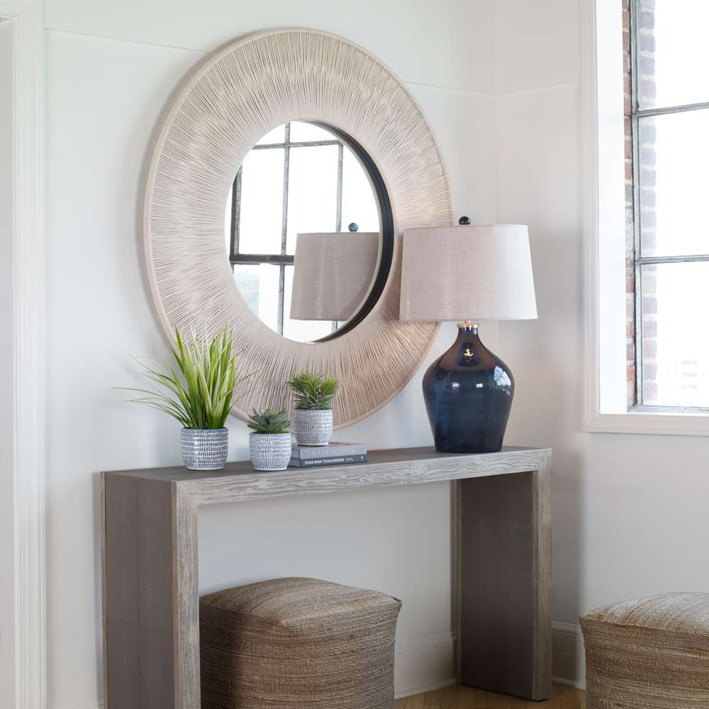 Uttermost - Sailors Knot Round Mirror - 09651 veiw 4