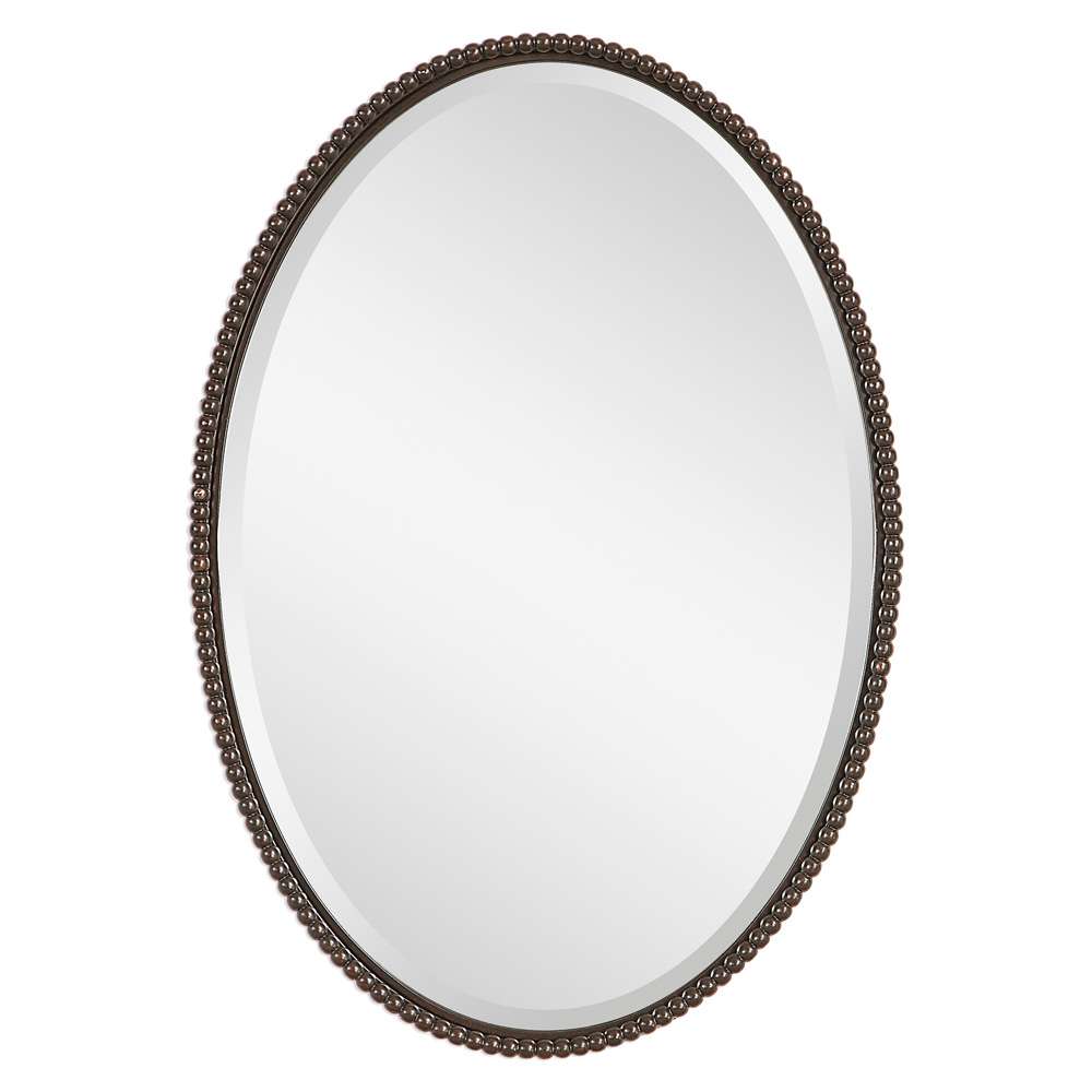 Uttermost - Sherise Bronze Oval Mirror - 01101-B veiw 1