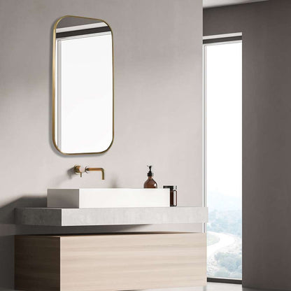 Uttermost - Taft Plated Brass Mirror - 09718 veiw 4