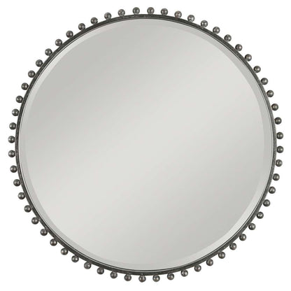 Uttermost - Taza Round Iron Mirror - 09691 veiw 1