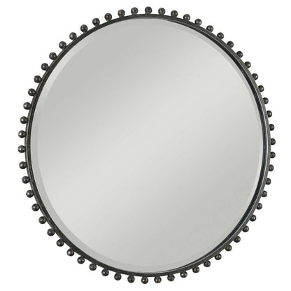 Uttermost - Taza Round Iron Mirror - 09691 veiw 3