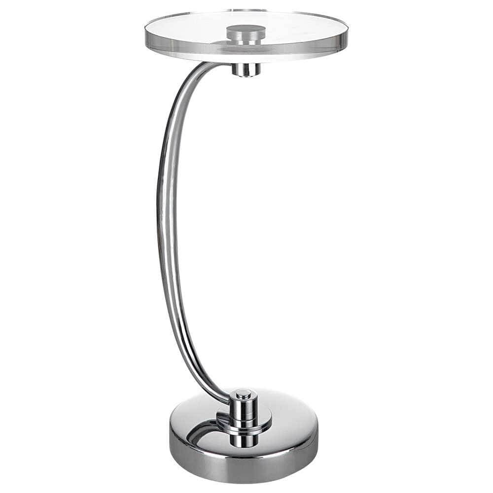 Uttermost - Waveney Nickel Drink Table - 25144 veiw 2
