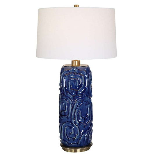 Uttermost - Zade Blue Table Lamp - 30221-1 veiw 1
