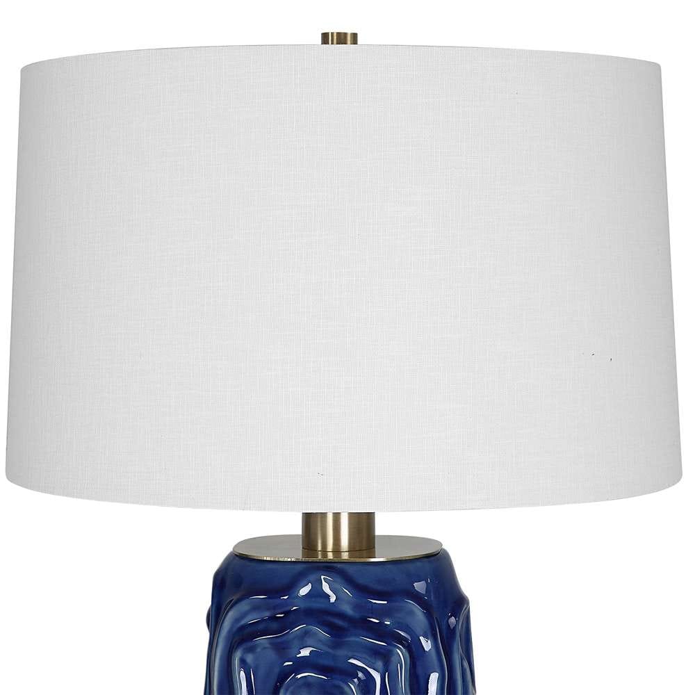 Uttermost - Zade Blue Table Lamp - 30221-1 veiw 3
