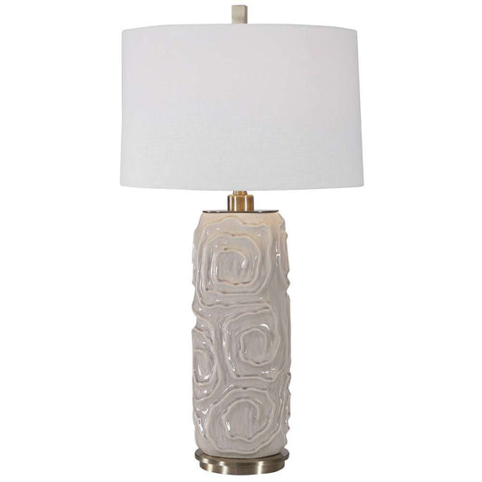 Uttermost - Zade Warm Gray Table Lamp - 26379-1 veiw 1