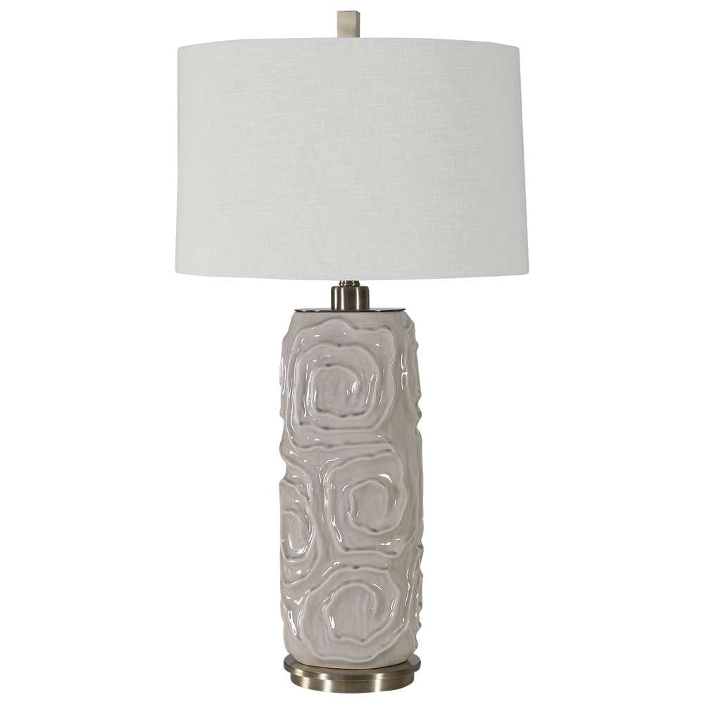 Uttermost - Zade Warm Gray Table Lamp - 26379-1 veiw 3