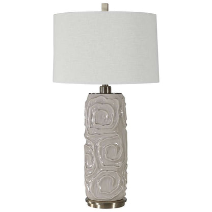 Uttermost - Zade Warm Gray Table Lamp - 26379-1 veiw 3