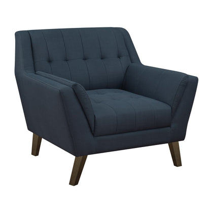 Wallace & Bay - Browning Accent Chair with Angular Arms And Legs, Deep Tufting, And Stitching Details - U510311 veiw 1