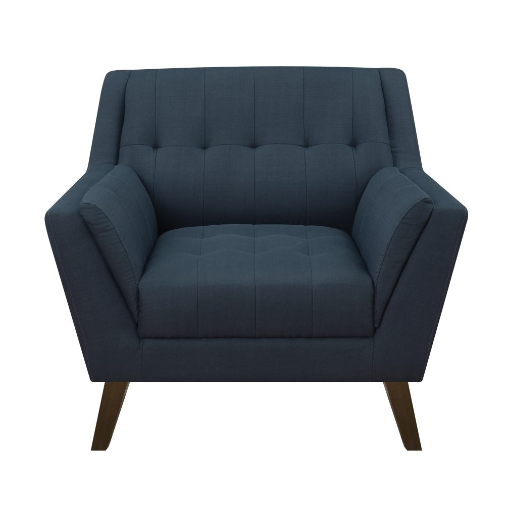 Wallace & Bay - Browning Accent Chair with Angular Arms And Legs, Deep Tufting, And Stitching Details - U510311 veiw 2