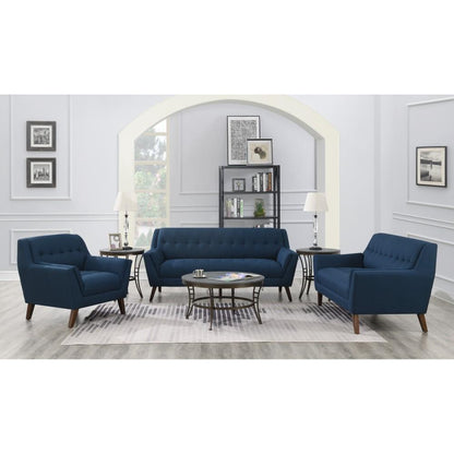 Wallace & Bay - Browning Accent Chair with Angular Arms And Legs, Deep Tufting, And Stitching Details - U510311 veiw 6
