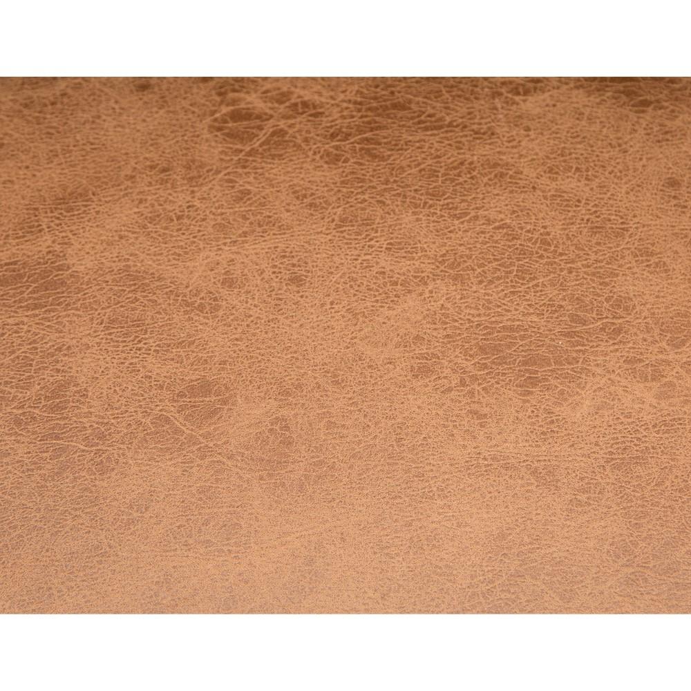 Wallace & Bay - Graham Shining Penny Accent Chair with Faux Leather Upholstery And Metal Base - U510336 veiw 8