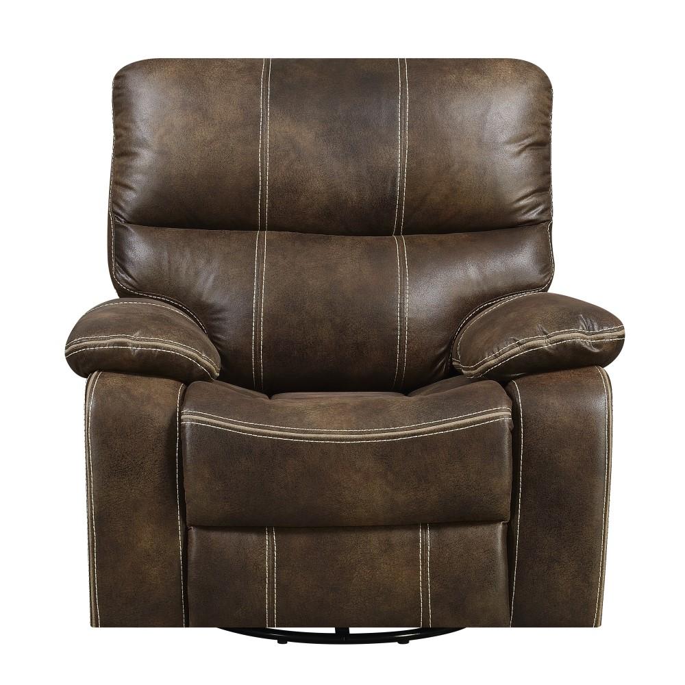 Wallace & Bay - Hooper Dark Brown Swivel Reclining Glider with Swivel, Glide, And Recline Motion - U510470 veiw 2