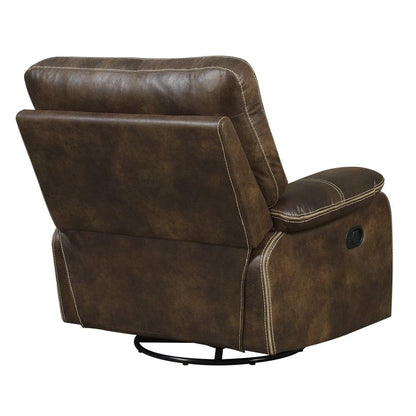 Wallace & Bay - Hooper Dark Brown Swivel Reclining Glider with Swivel, Glide, And Recline Motion - U510470 veiw 3