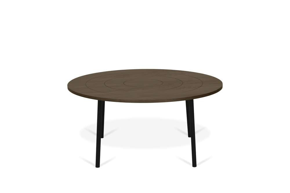 TEMAHOME - Ply Coffee Table 80 in Walnut and Black Steel - 9003629150 veiw 1
