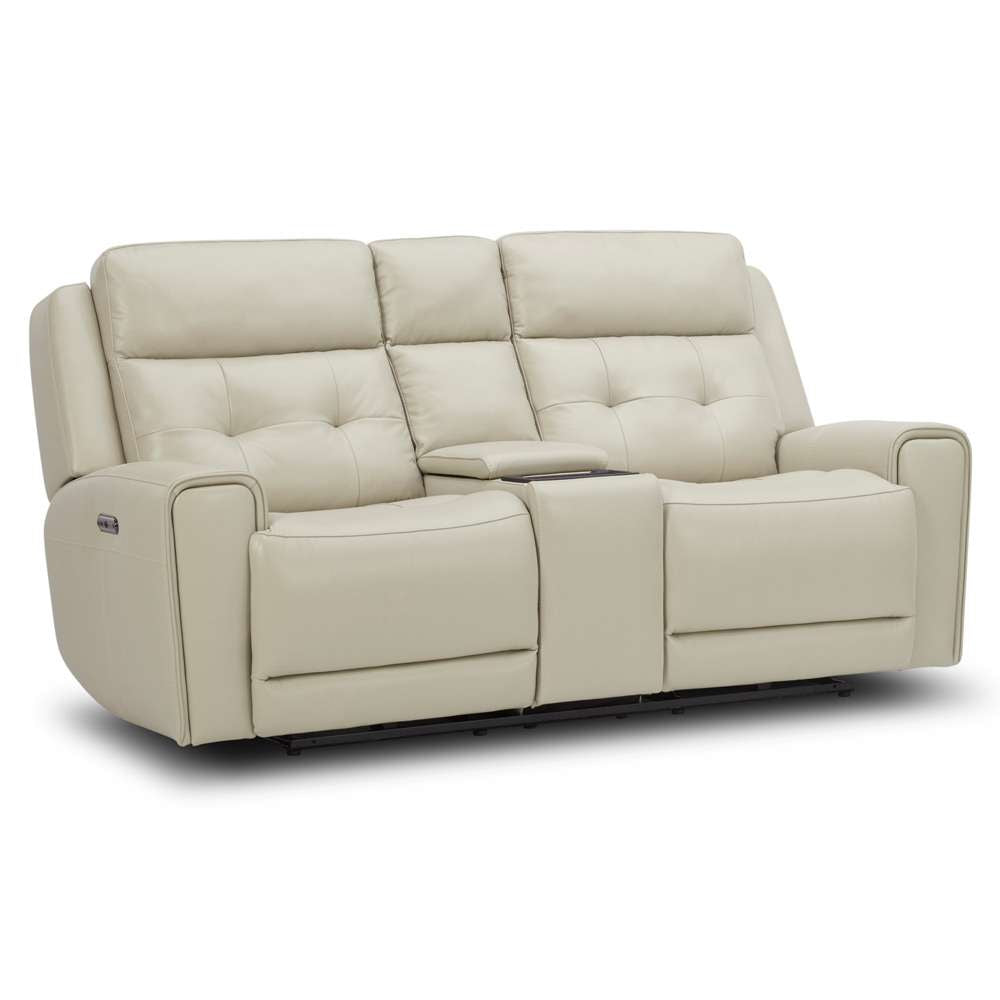 Liberty Furniture - Carrington Loveseat with Console P3 & ZG - Baja Stone - 7006ST-23P veiw 2