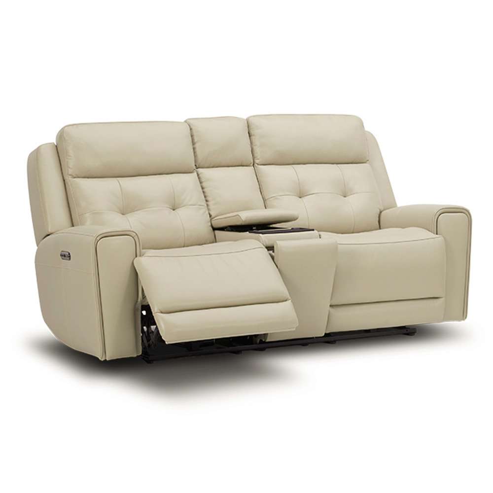 Liberty Furniture - Carrington Loveseat with Console P3 & ZG - Baja Stone - 7006ST-23P veiw 6