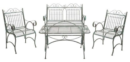 Safavieh - Leah 4 Piece Set - Antique Dark Green  - PAT5000D veiw 1