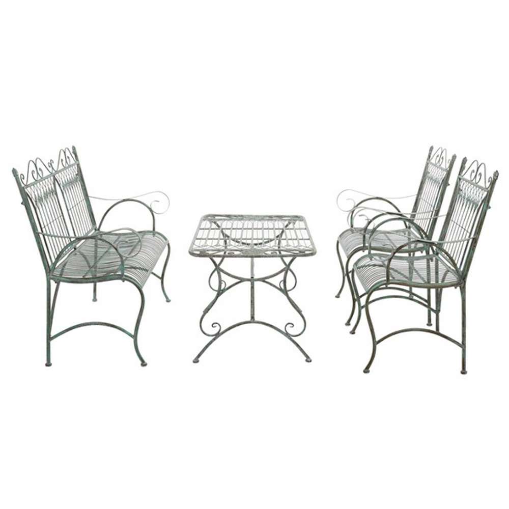Safavieh - Leah 4 Piece Set - Antique Dark Green  - PAT5000D veiw 3