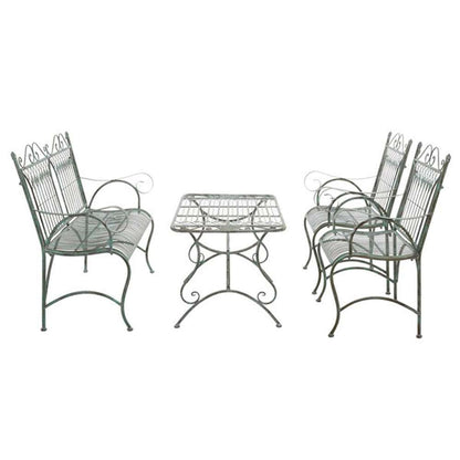 Safavieh - Leah 4 Piece Set - Antique Dark Green  - PAT5000D veiw 3