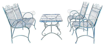 Safavieh - Leah 4 Piece Set - Mossy Blue  - PAT5000C veiw 2