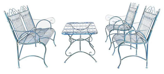 Safavieh - Leah 4 Piece Set - Mossy Blue  - PAT5000C veiw 2
