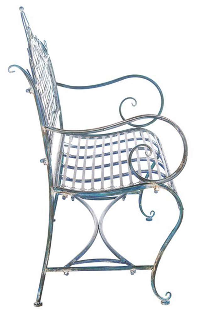 Safavieh - Abner Bench - Mossy Blue  - PAT5017C veiw 3