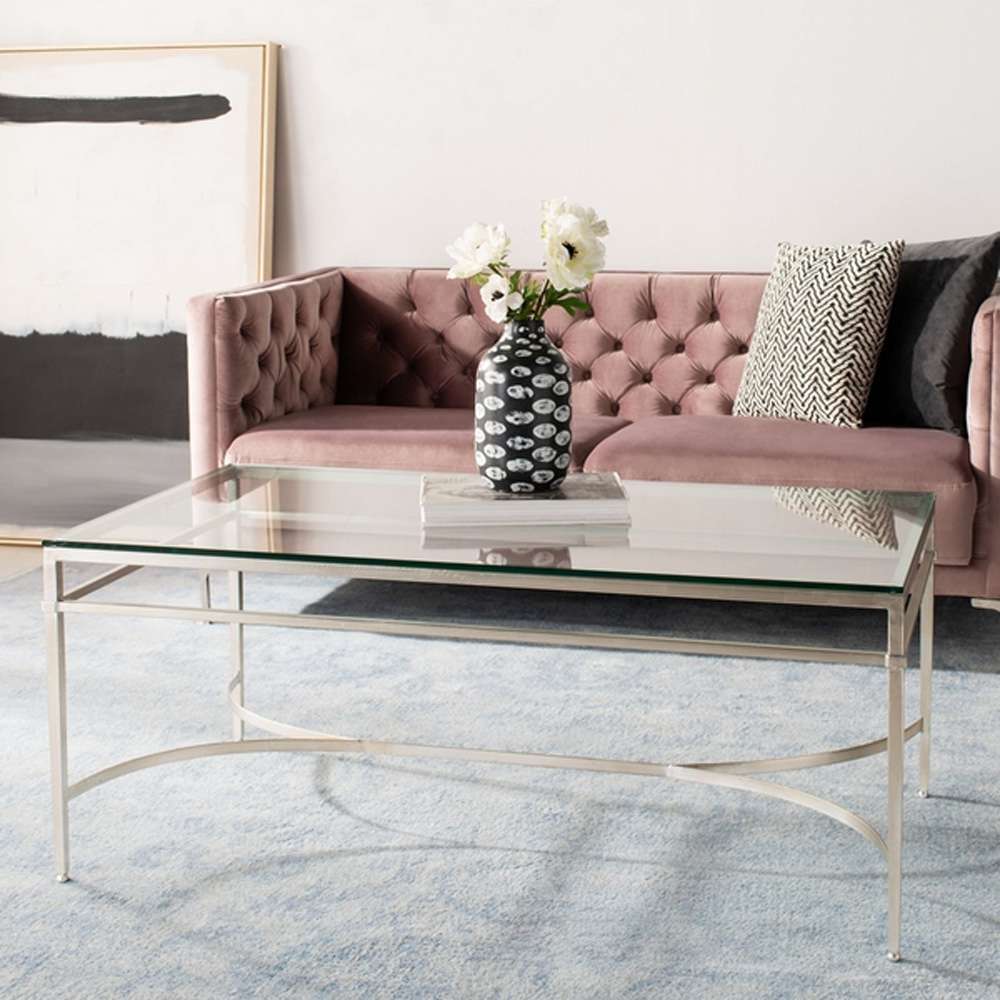 Safavieh - Abelard Cocktail Table - Silver - AMH8303B veiw 2