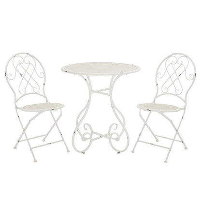 Safavieh - Adriel 3Pc Bistro Set - Antique White - PAT5031A veiw 1