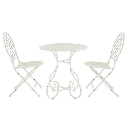 Safavieh - Adriel 3Pc Bistro Set - Antique White - PAT5031A veiw 3