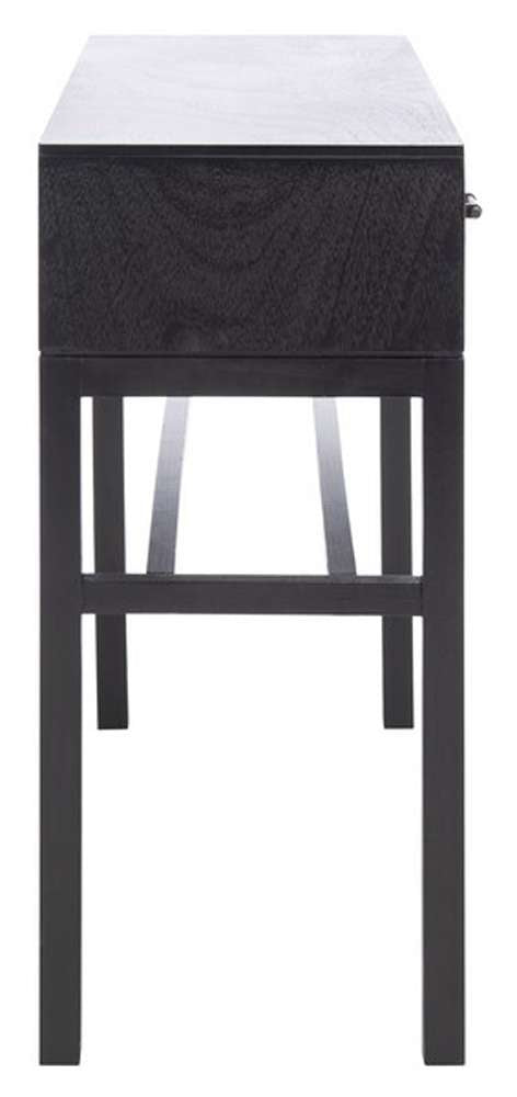 Safavieh - Ajana 2 Drw Console Table - Black - Greige - CNS5709B veiw 3