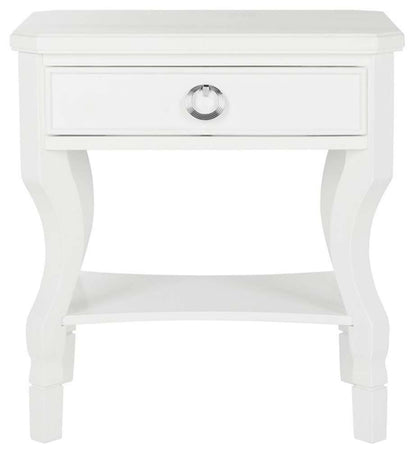 Safavieh - Alaia Side Table - White - FOX6275A veiw 1