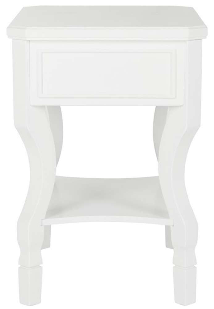 Safavieh - Alaia Side Table - White - FOX6275A veiw 4