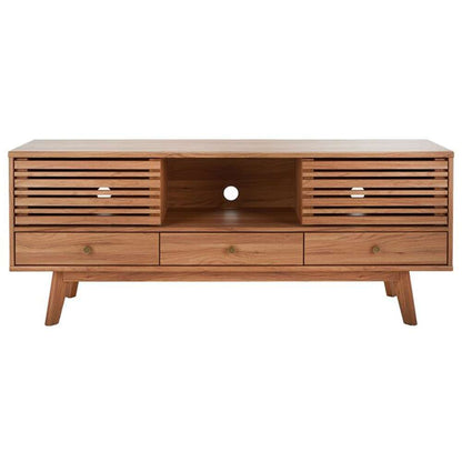 Safavieh - Alatar 3Drw 1Shelf Media Stand - Oak - MED9613D veiw 1