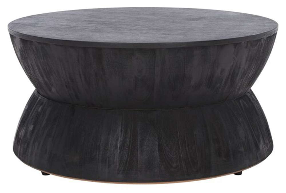Safavieh - Alecto Round Coffee Table - Black - COF6601D veiw 1