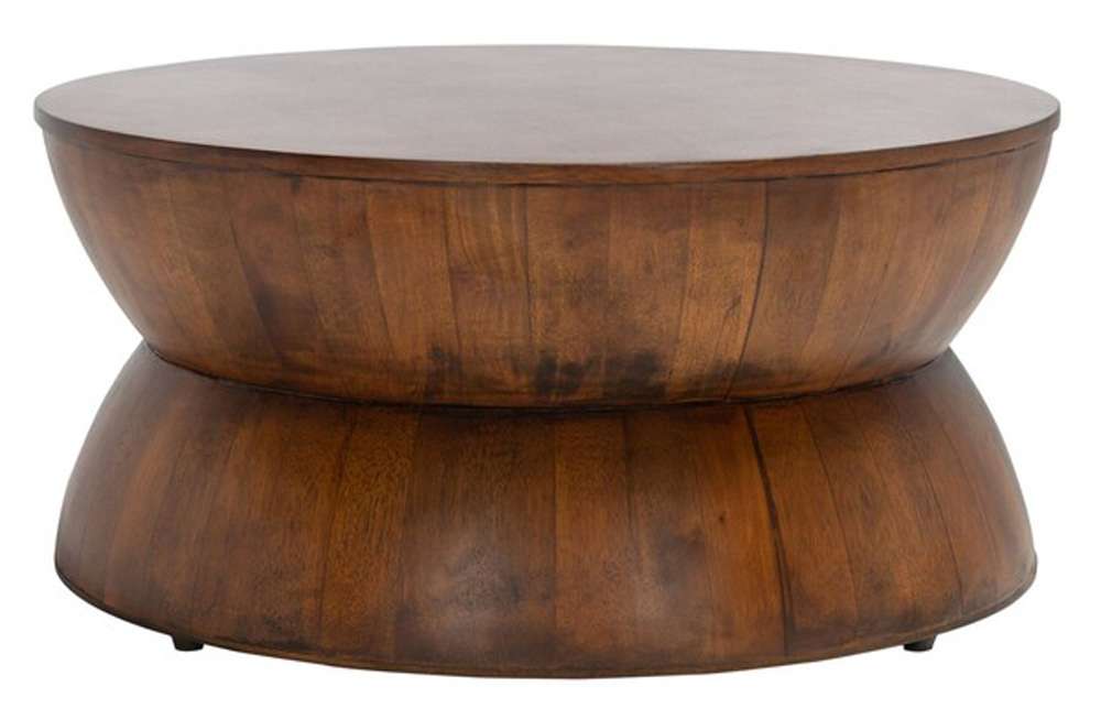 Safavieh - Alecto Round Coffee Table - Brown - COF6601A veiw 1