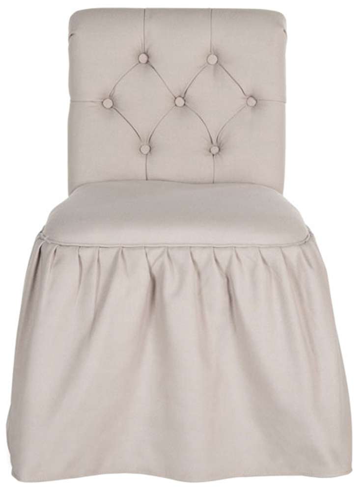 Safavieh - Allie Vanity Chair - Taupe - MCR4201A veiw 1
