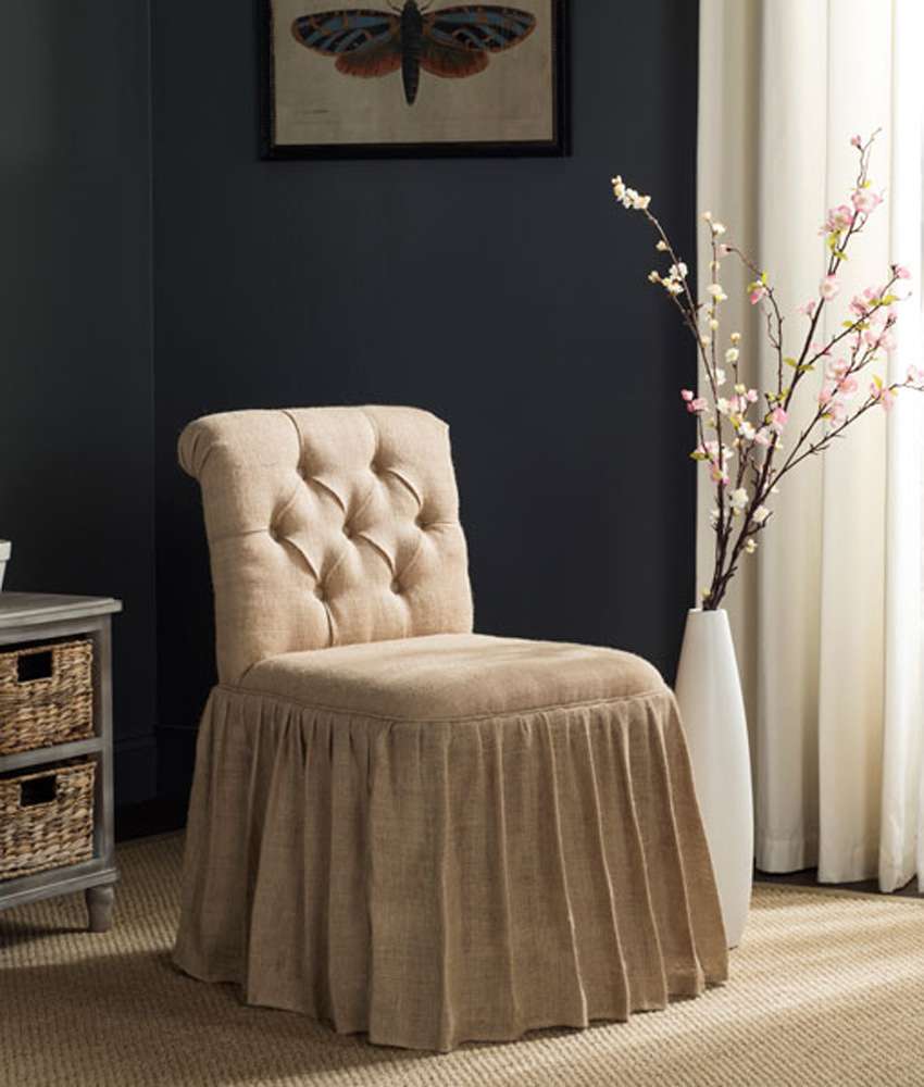 Safavieh - Allie Vanity Chair - Wheat - MCR4201B veiw 1