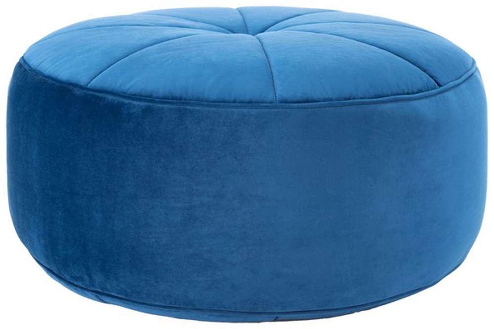 Safavieh - Amais Round Ottoman - Navy - OTT4501B veiw 1