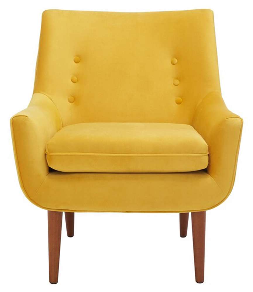Safavieh - Amina Accent Chair - Gold - ACH1303A veiw 1