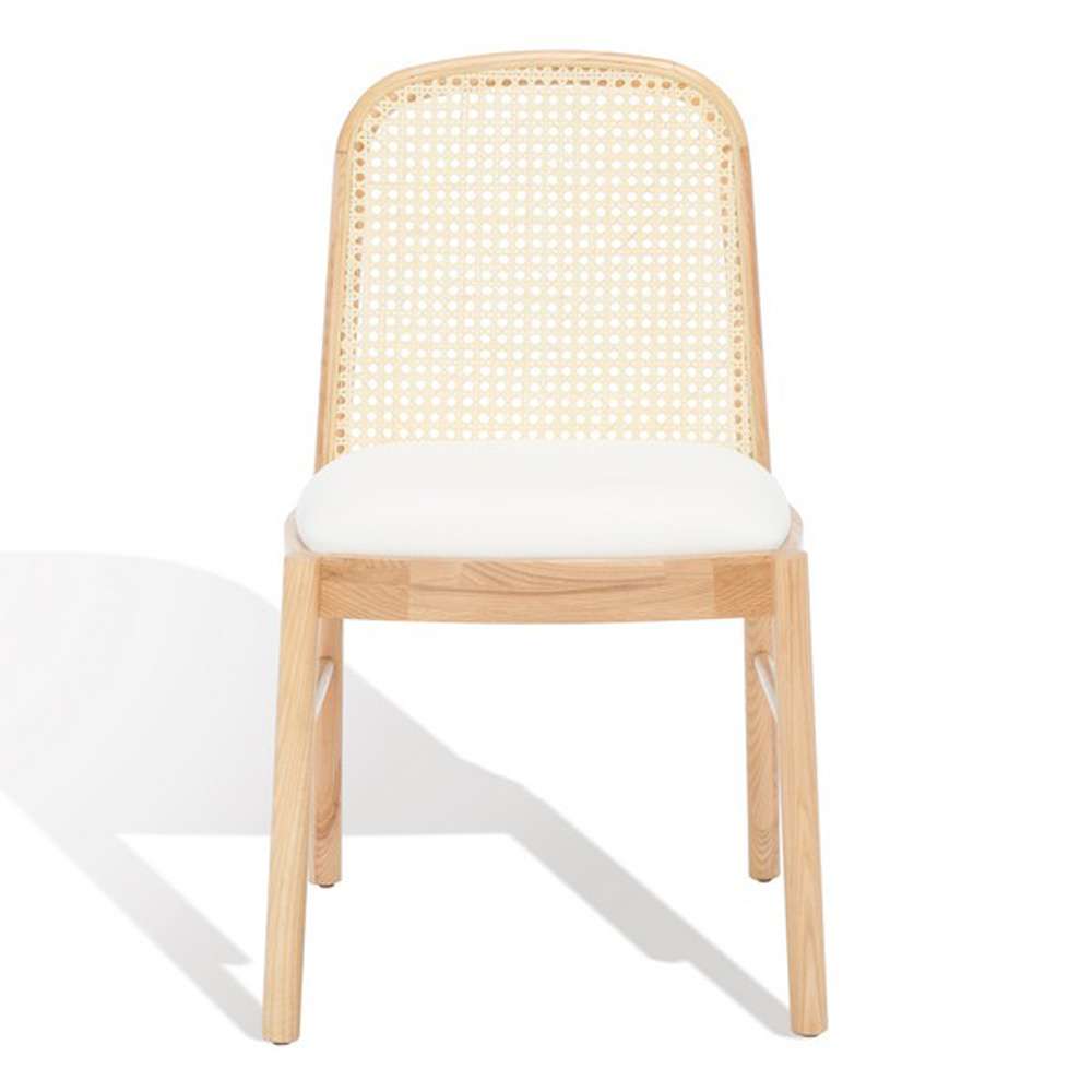 Safavieh - Annmarie Rattan Back Chair - Natural  (Set of 2) - SFV4129B-SET2 veiw 2