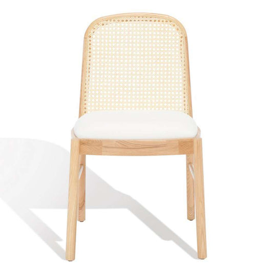 Safavieh - Annmarie Rattan Back Chair - Natural  (Set of 2) - SFV4129B-SET2 veiw 2