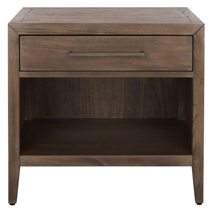 Safavieh - Ariella 1 Drawer Wd Nightstand - Light Brown - SFV7702B veiw 1