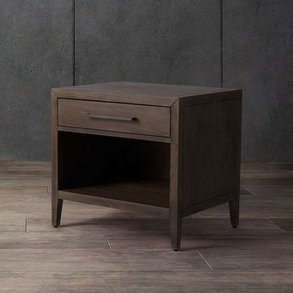 Safavieh - Ariella 1 Drawer Wd Nightstand - Light Brown - SFV7702B veiw 3