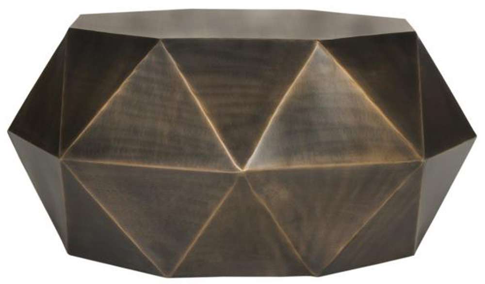 Safavieh - Astrid Faceted Coffee Table - Copper - FOX3223B veiw 1