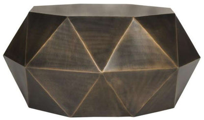 Safavieh - Astrid Faceted Coffee Table - Copper - FOX3223B veiw 1