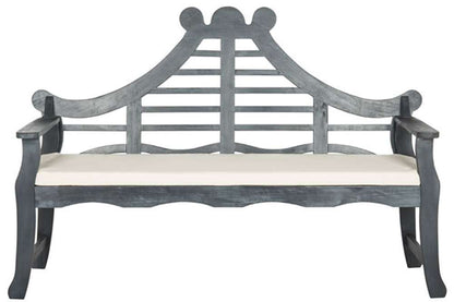 Safavieh - Azusa Bench - Ash Grey - Beige - PAT6741B veiw 1